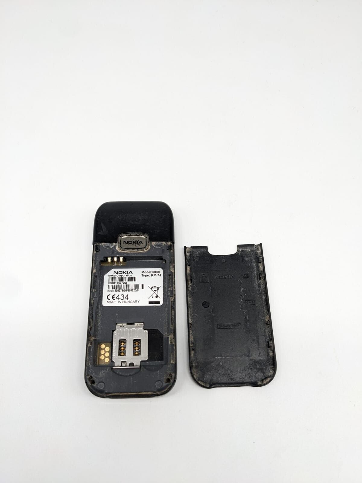 Nokia 6030 Schwarz Handy | OHNE AKKU | OHNE SIMLOCK | FUNKTIONIERT