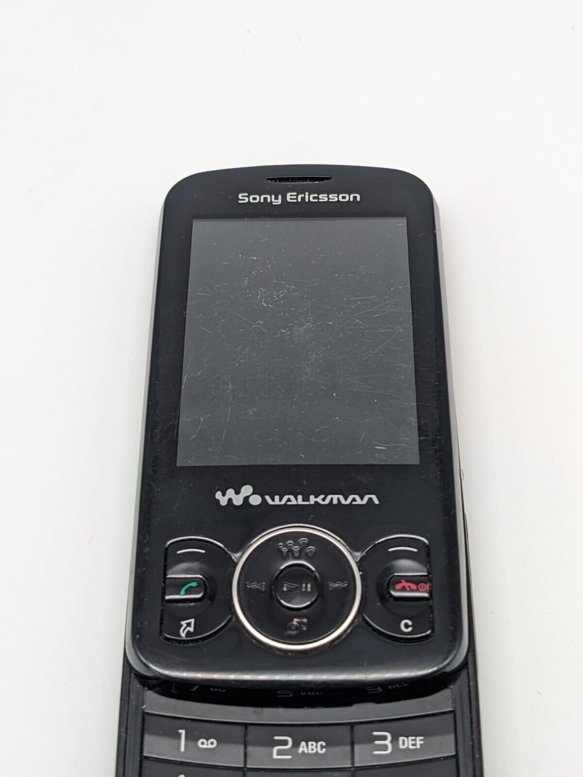 Sony Ericsson W100i SPIRO Schwarz Handy | UNGETESTET | DISPLAY DEFEKT