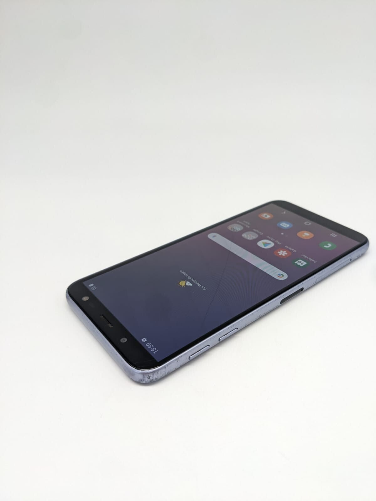 Samsung Galaxy J6 Duos SM-J600FN/DS 32 GB Schwarz Silber | OHNE SIMLOCK