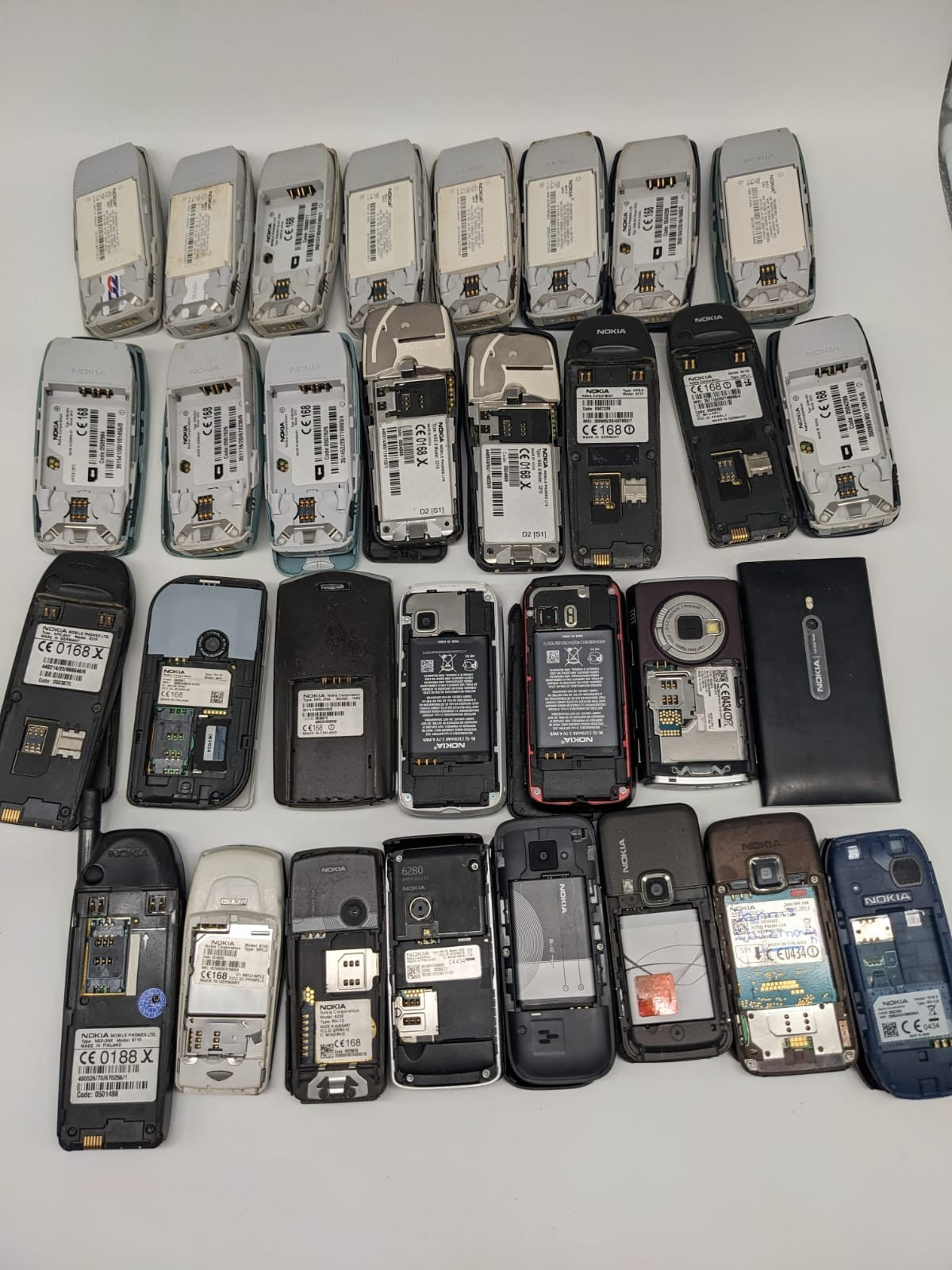 55x Nokia Handy Konvolut Sammlung Posten Bastler | 100% UNGETESTET