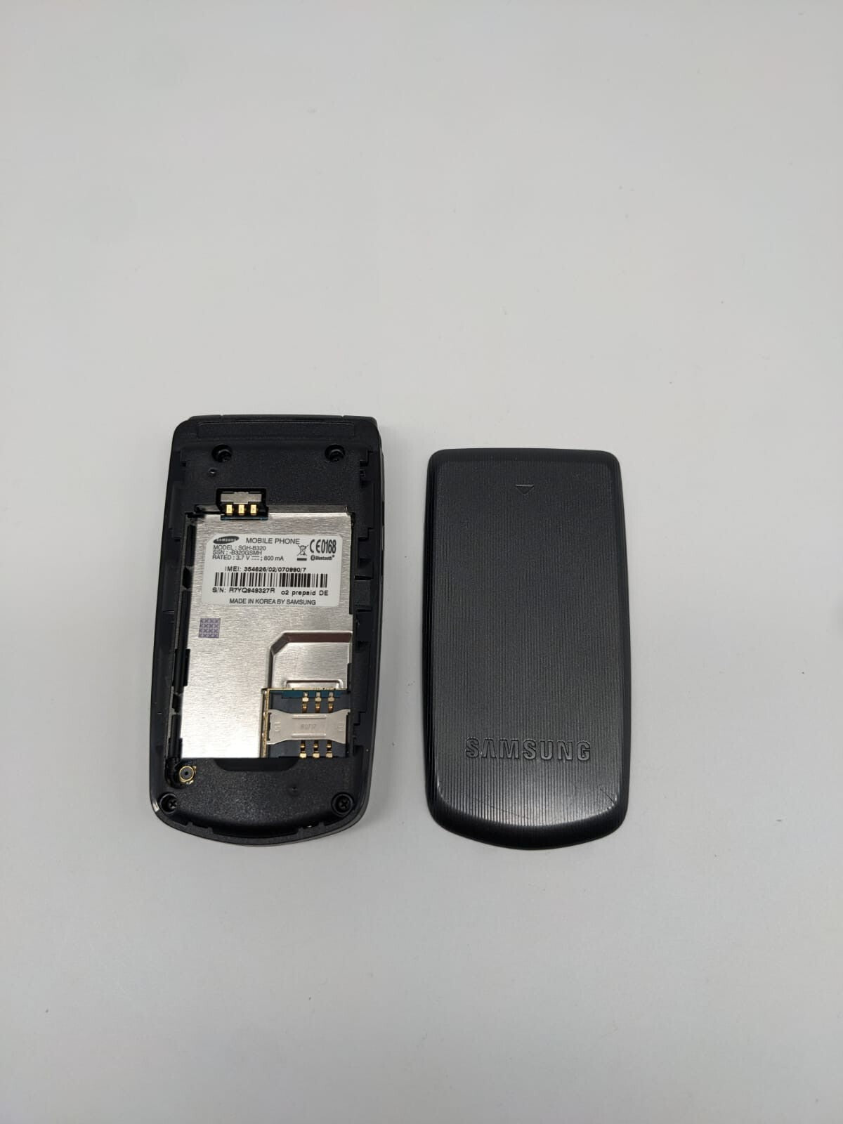 Samsung SGH-B320 Schwarz Handy | OHNE AKKU | O2 SIMLOCK