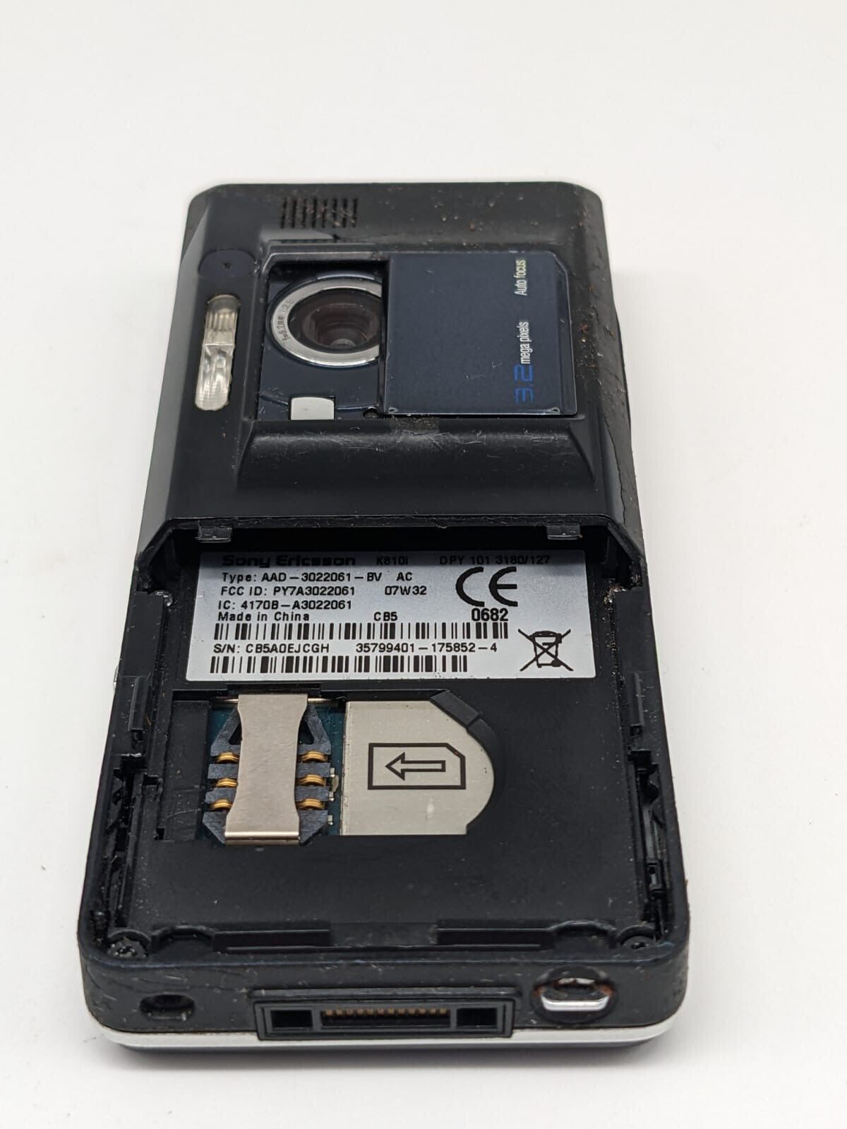 Sony Ericsson Cyber-shot K810i Blau | OHNE AKKU | OHNE SIMLOCK