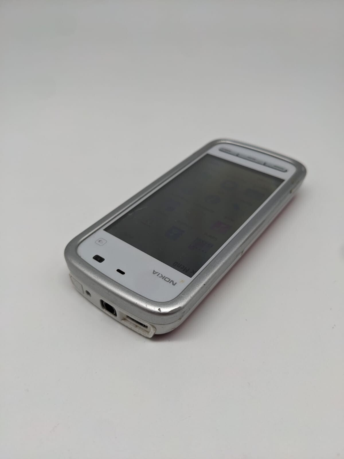 Nokia 5230 Weiß Rosa Handy Touch Smartphone | OHNE SIMLOCK
