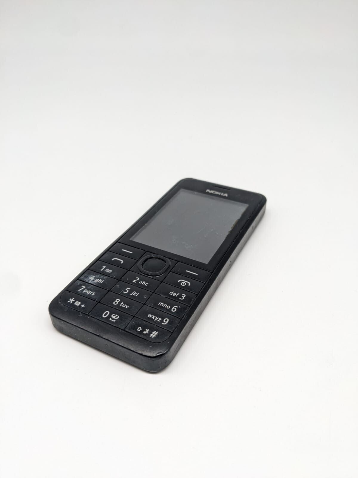 Nokia 301 RM-840 Schwarz Handy | OHNE SIMLOCK | OHNE AKKU | FUNKTIONIERT