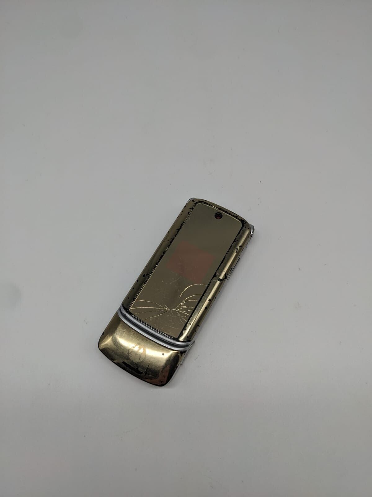 Motorola Moto Krzr K1 Gold Klapphandy | OHNE AKKU | OHNE SIMLOCK