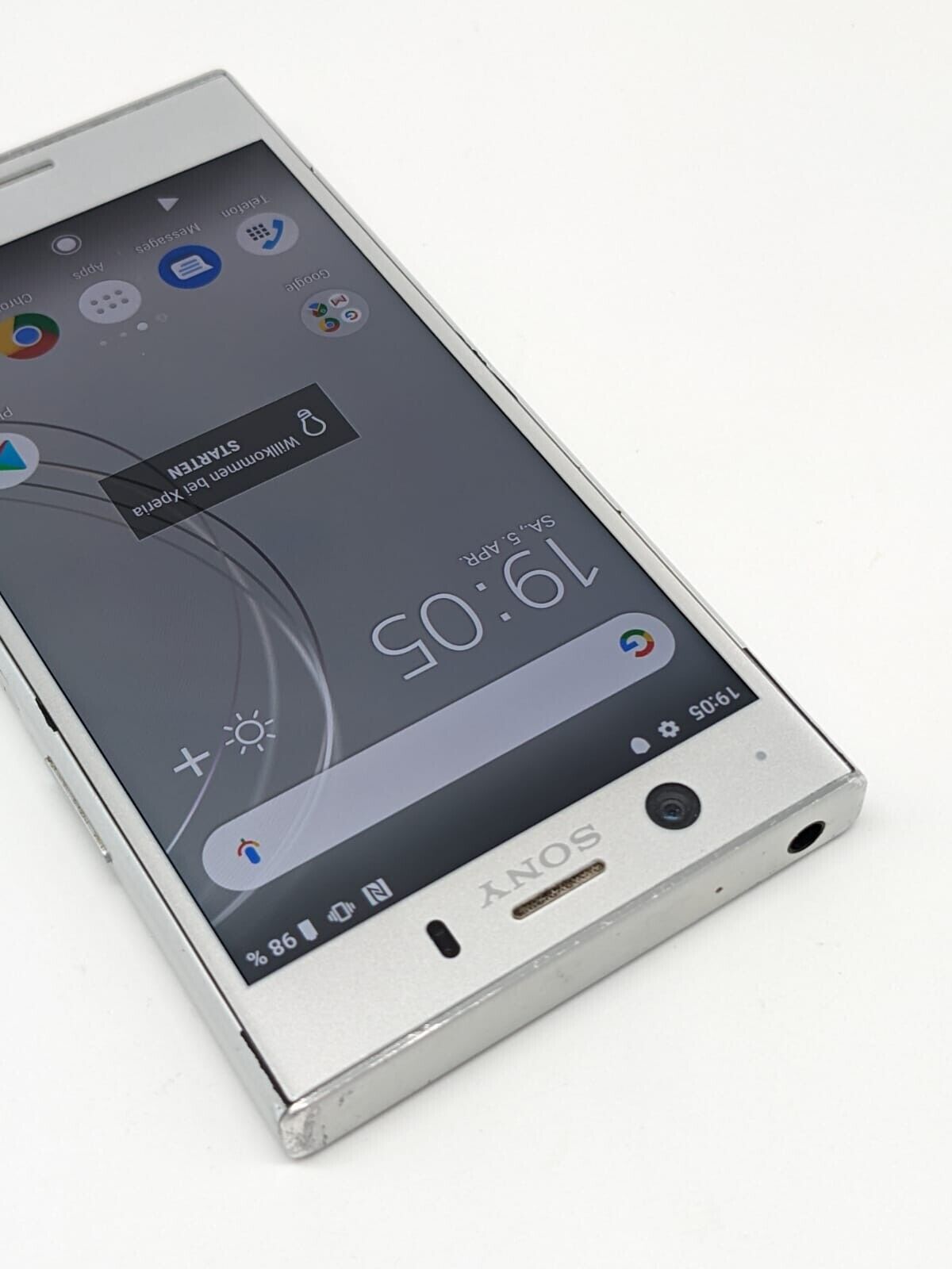 Sony Xperia XZ1 Compact G8441 Silber | OHNE SIMLOCK