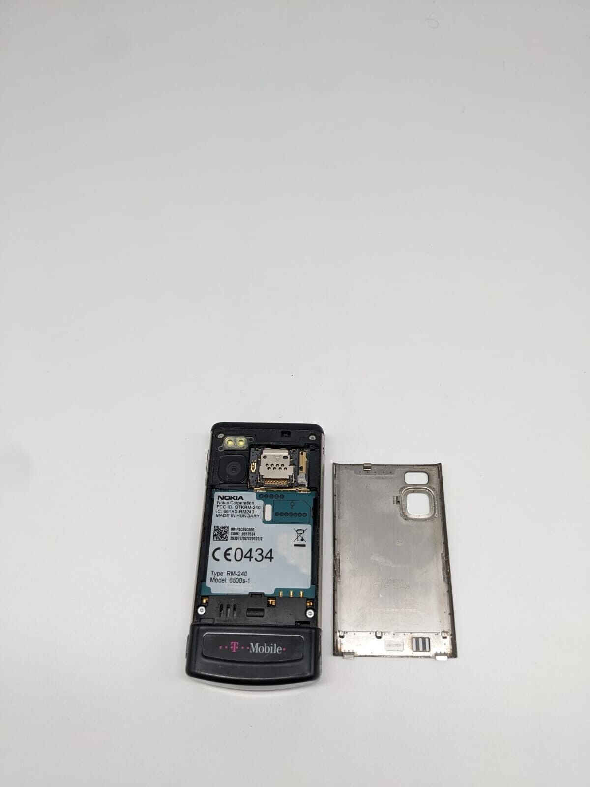 Nokia 6500s RM-240 Slide Silber Retro Vintage | OHNE AKKU | OHNE SIMLOCK