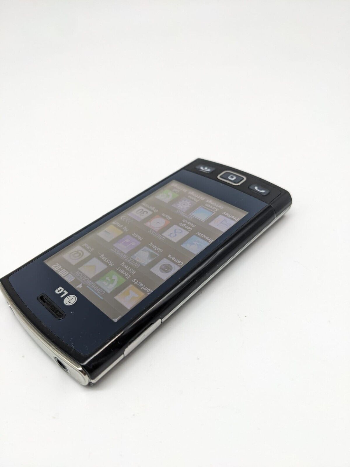 LG Viewty Snap GM360 Schwarz Smartphone