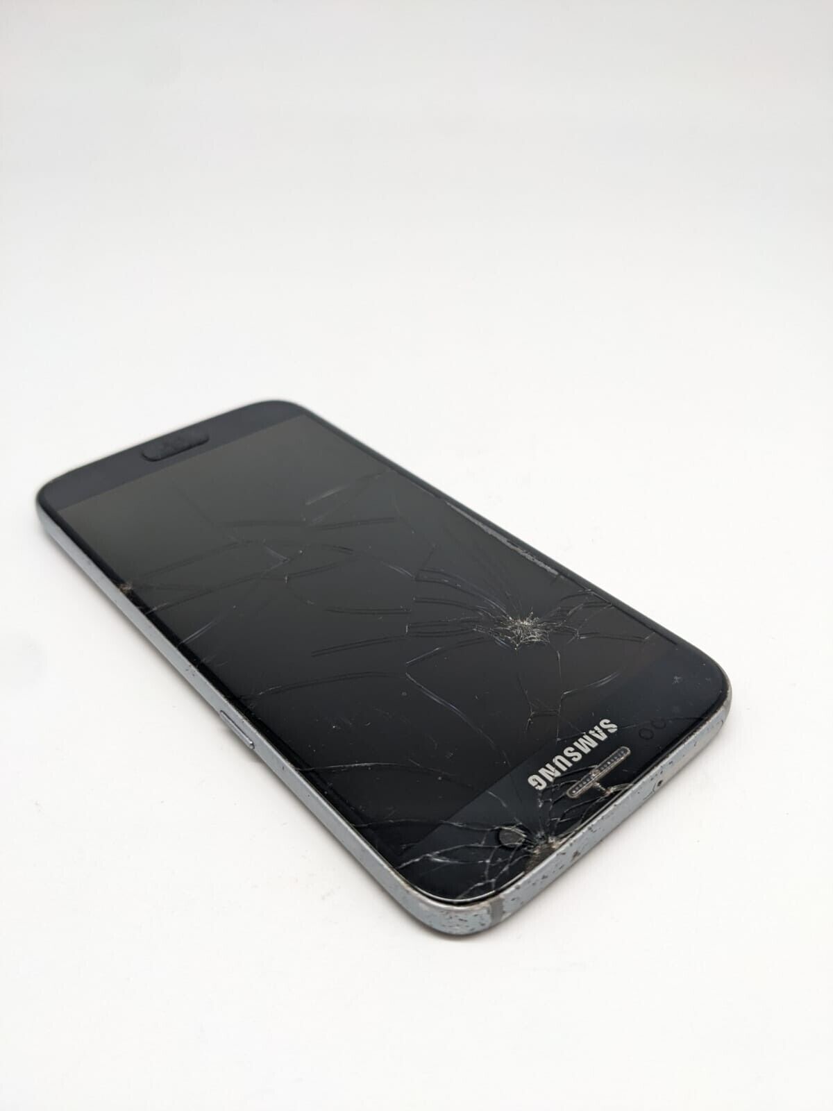 Samsung Galaxy S6 SM-G920F Schwarz Smartphone Ersatzteile Bastler Teilespender