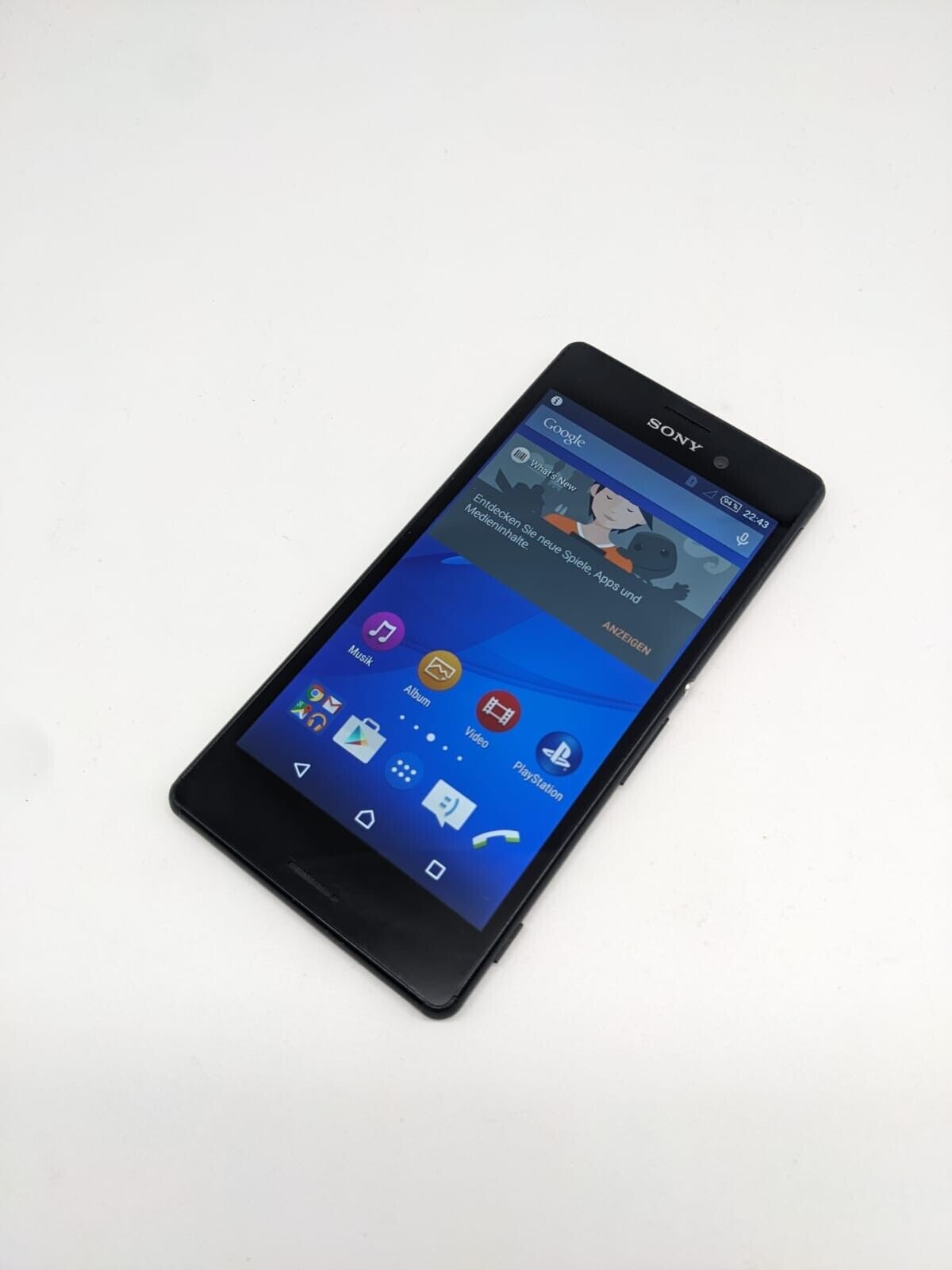 Sony Xperia M4 Aqua E2303 Schwarz | VOLL FUNKTIONSFÄHIG | OHNE SIMLOCK