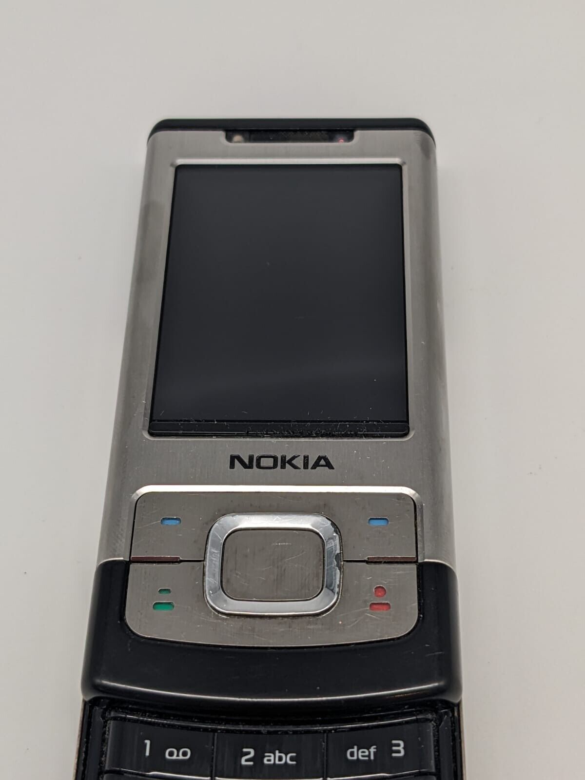 Nokia 6500s RM-240 Slide Silber Retro Vintage | OHNE AKKU | OHNE SIMLOCK