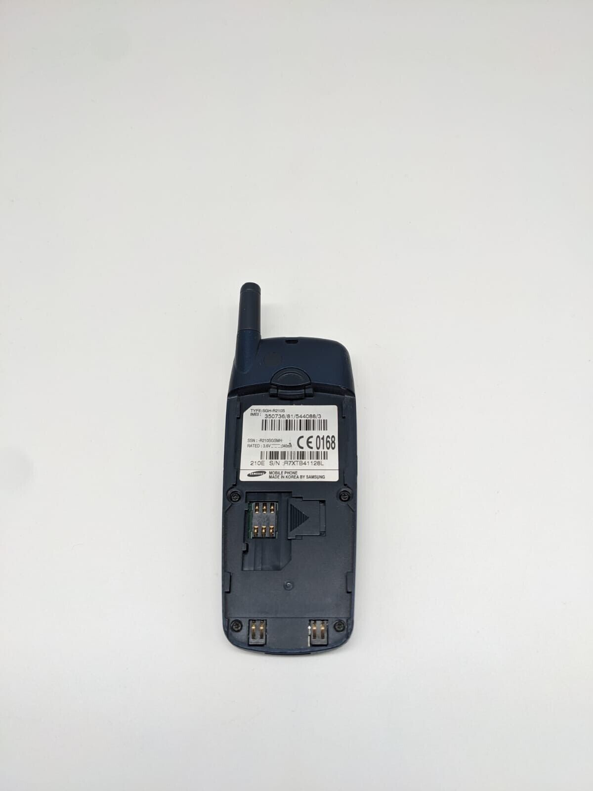 Samsung SGH-R210S Handy Blau | OHNE AKKU | OHNE SIMLOCK
