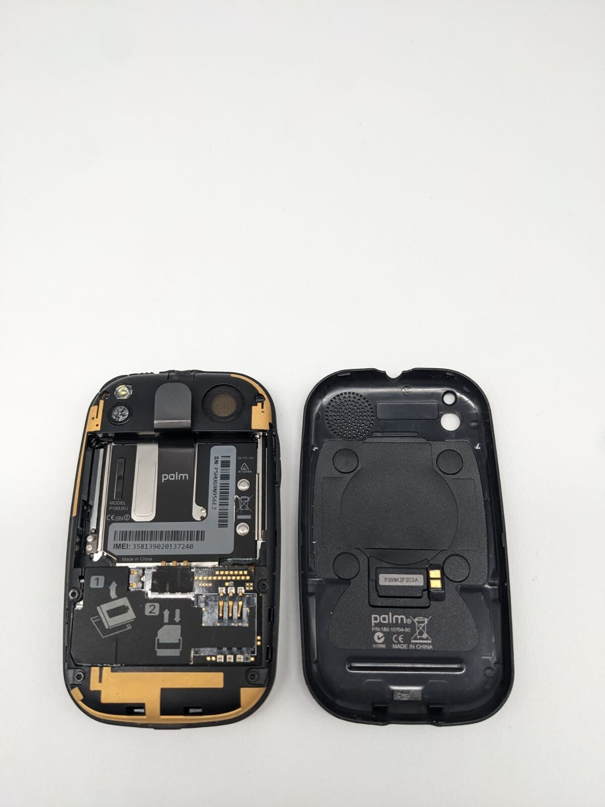 Palm P100UEU Handy Organizer Schwarz Teilespender Bastler | DISPLAYSCHADEN