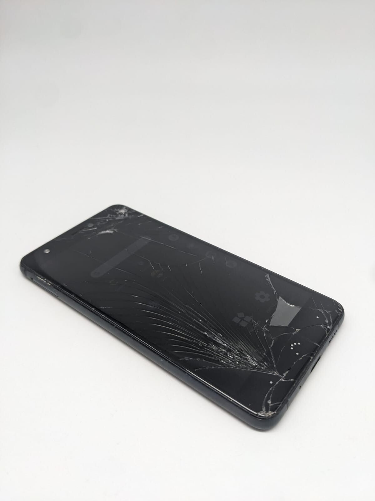 BQ Aquaris X Pro Schwarz Smartphone Teilespender Ersatzteile | DISPLAYSCHADEN