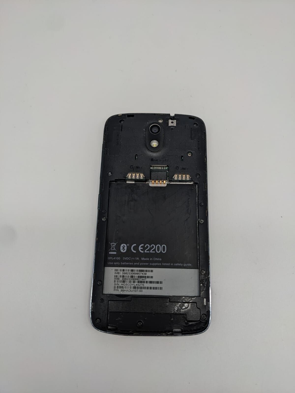 HTC Desire 526G Dual Sim Schwarz Smartphone | OHNE AKKU | UNGETESTET