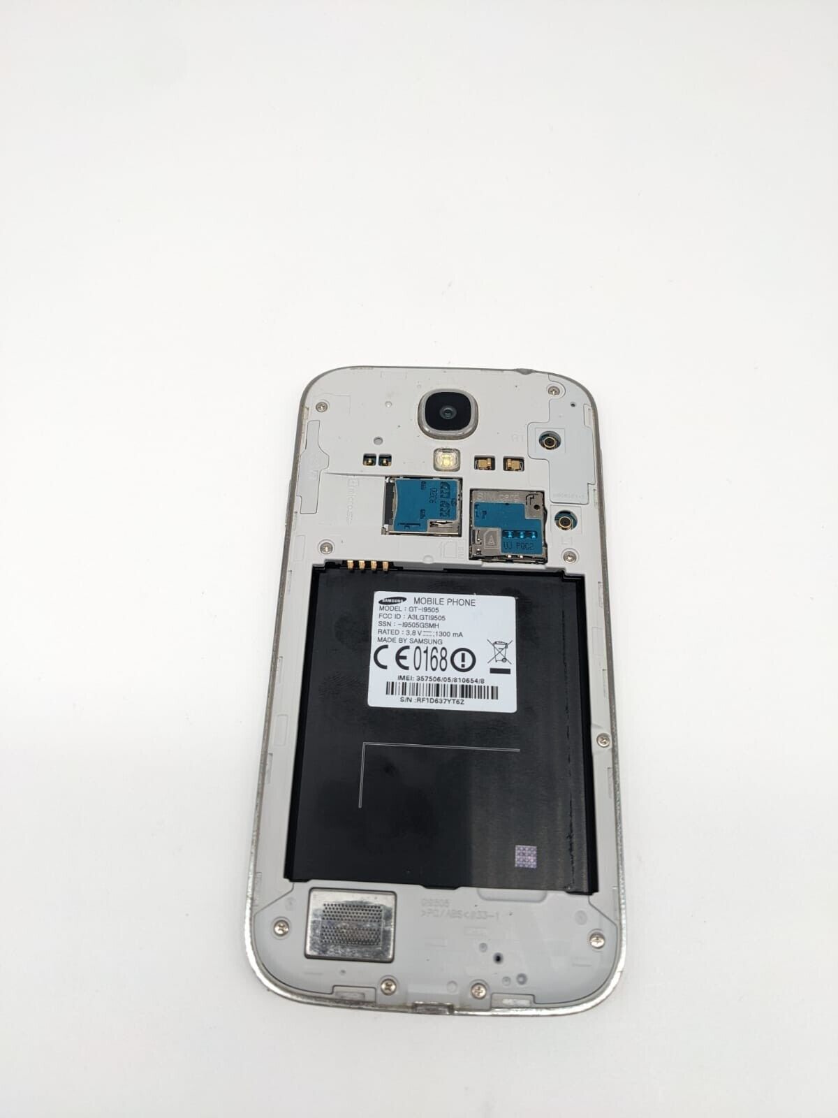 Samsung Galaxy S4 16GB Schwarz Android | OHNE SIMLOCK | OHNE BACKCOVER #X5