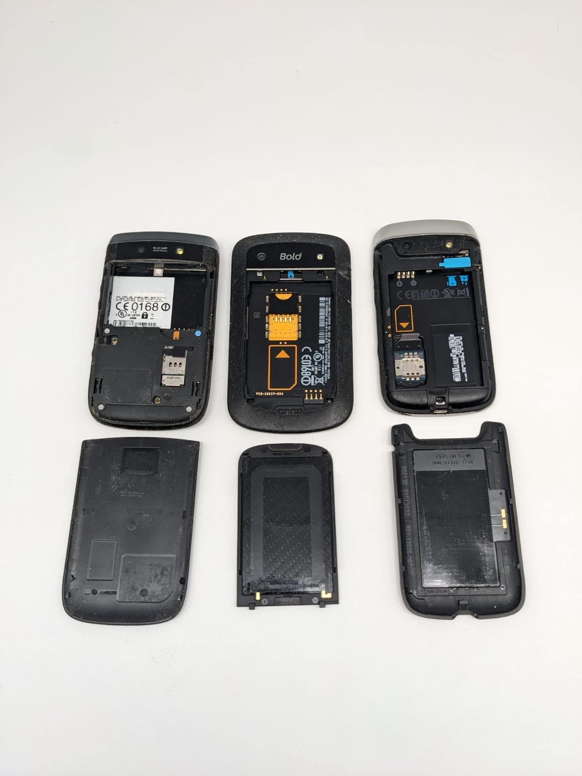 3x Blackberry Smartphone Handy Konvolut Sammlung Posten | UNGETESTET