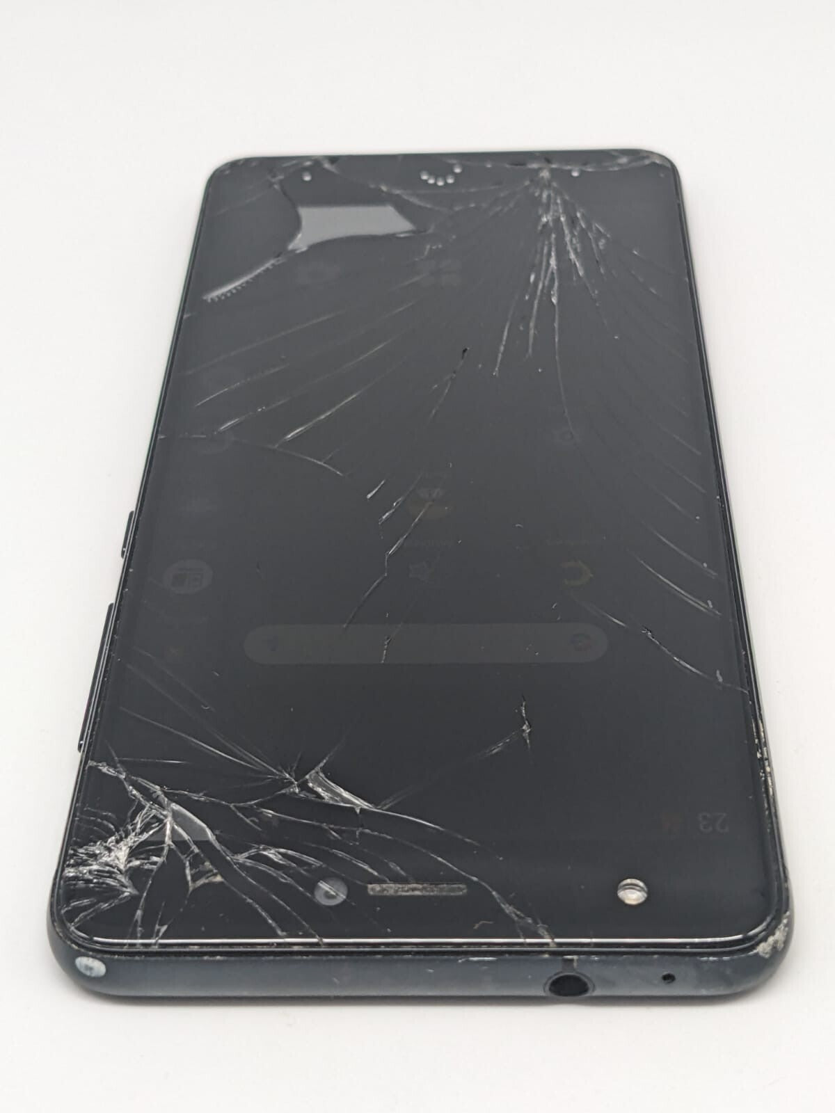 BQ Aquaris X Pro Schwarz Smartphone Teilespender Ersatzteile | DISPLAYSCHADEN
