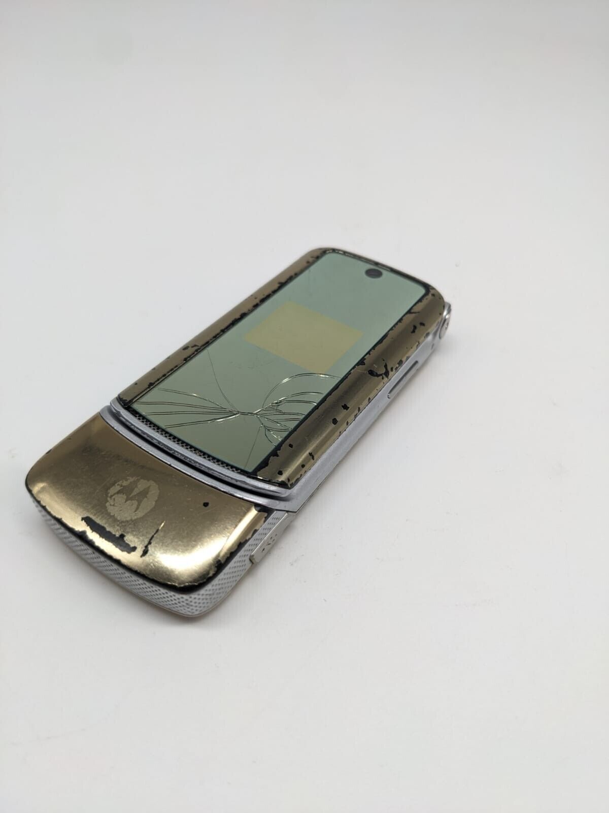 Motorola Moto Krzr K1 Gold Klapphandy | OHNE AKKU | OHNE SIMLOCK