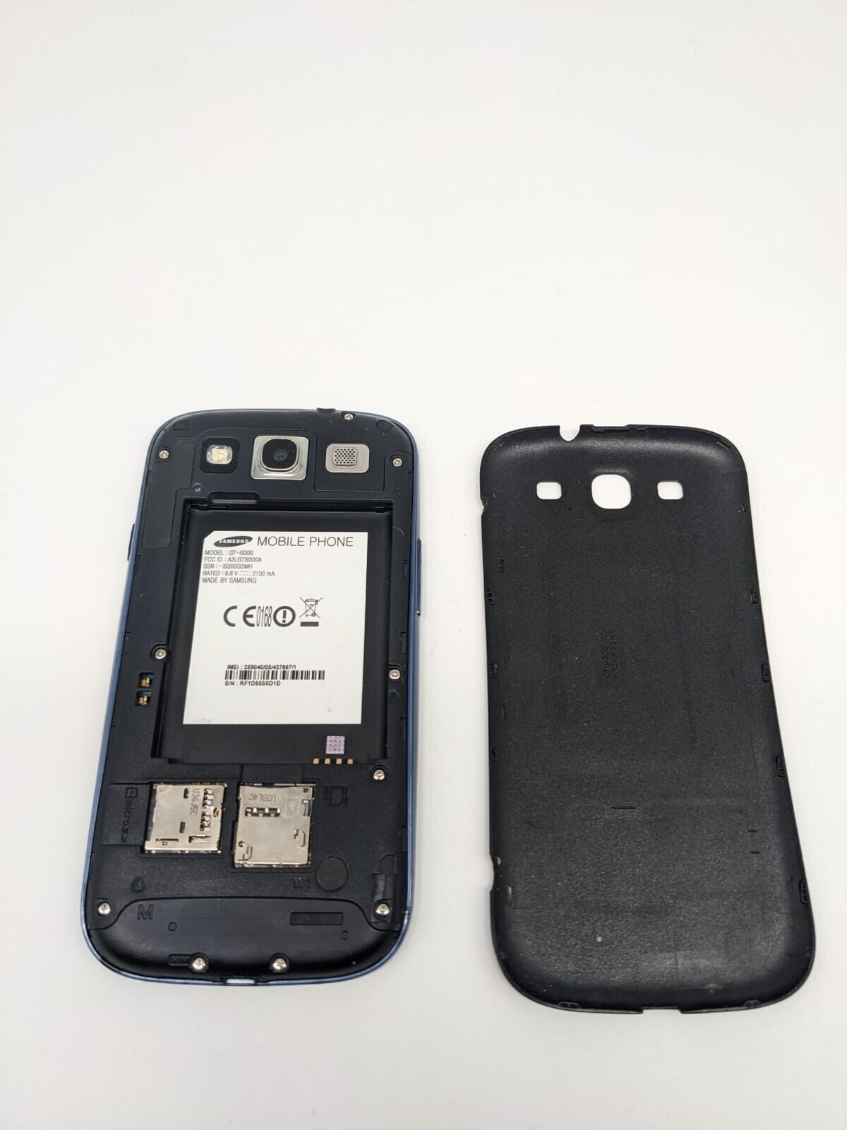 Samsung Galaxy S3 GT-I9300 Blau 16GB Smartphone | OHNE AKKU | OHNE SIMLOCK #X5