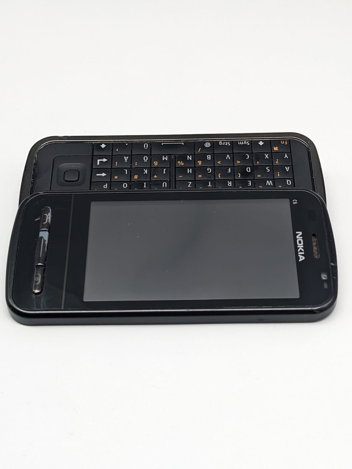 Nokia C6 Schwarz Handy Retro | DISPLAYSCHADEN