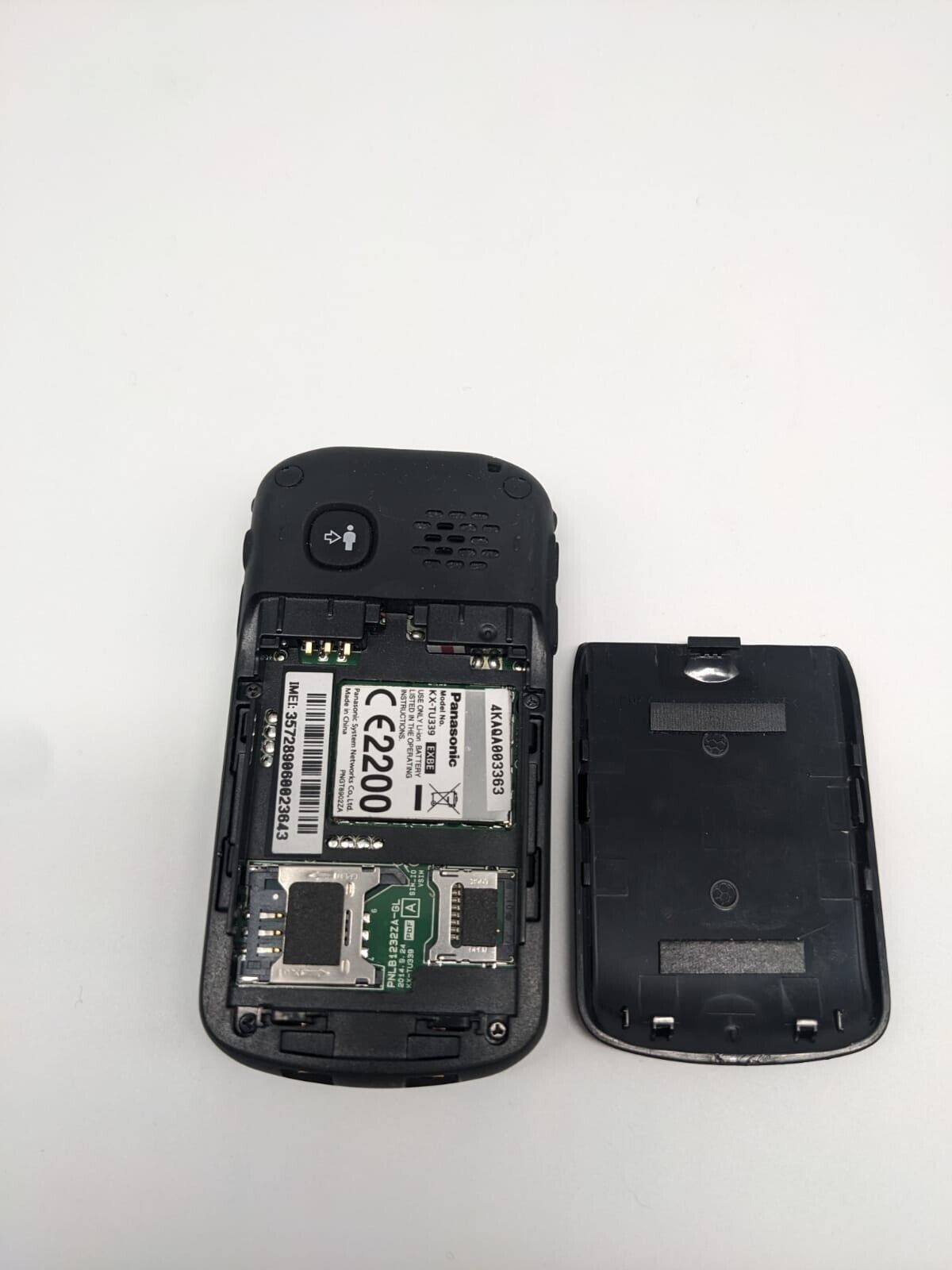 Panasonic KX-TU339 Schwarz Seniorenhandy | OHNE AKKU | UNGETESTET