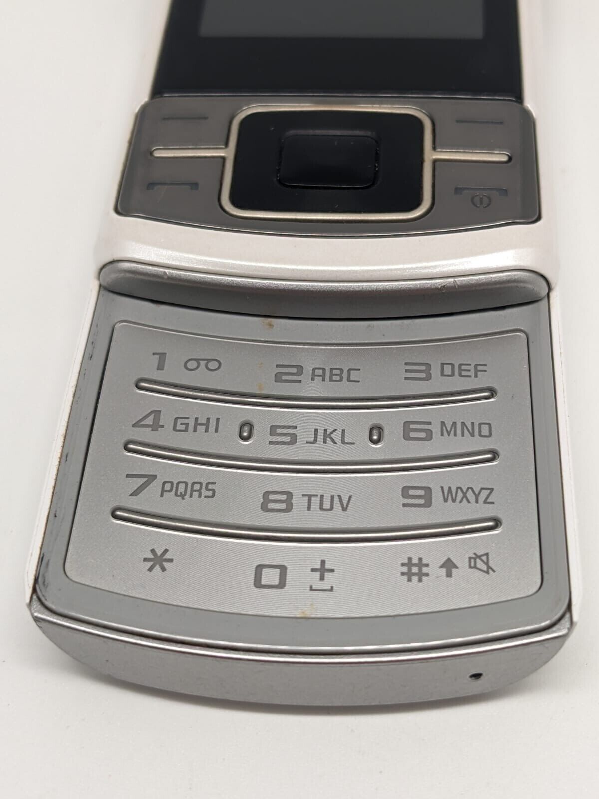 Samsung C3050 Handy Weiß | OHNE AKKU | UNGETESTET