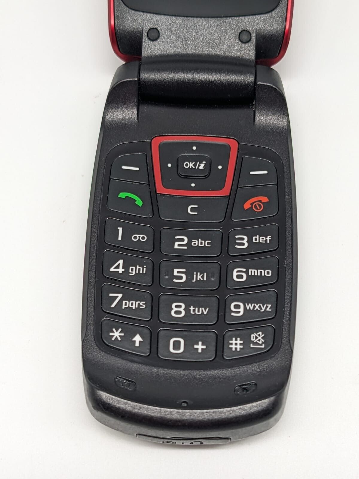 Samsung SGH-C270 Rot Klapphandy | OHNE AKKU | TOP DISPLAY | FUNKTIONIERT