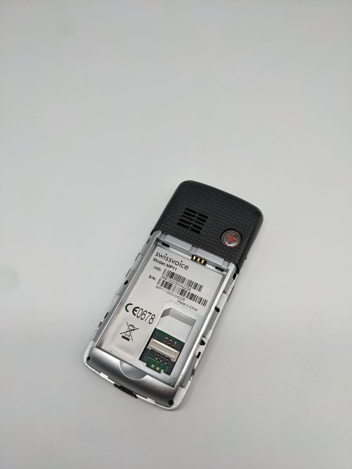 Swissvoice MP11 Silber Seniorenhandy | OHNE AKKU | UNGETESTET