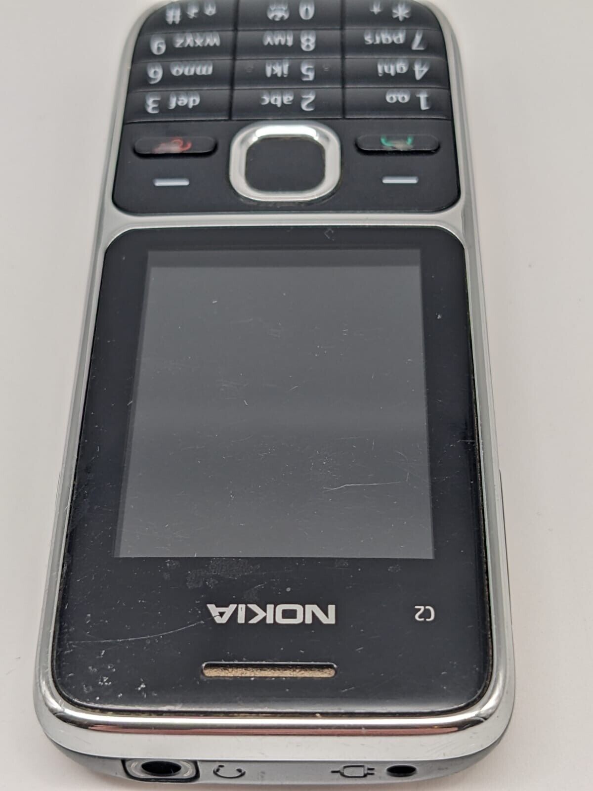 NOKIA C2-01 RM-721 Schwarz Silber Handy | OHNE SIMLOCK