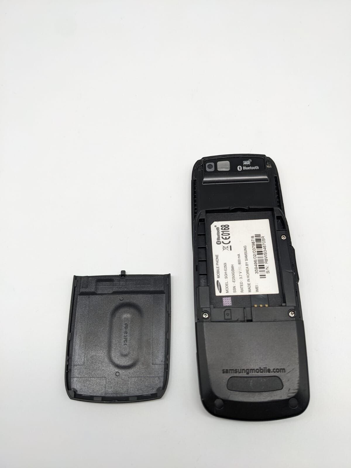 SAMSUNG SGH-E250i Schwarz | UNGETESTET | OHNE AKKU