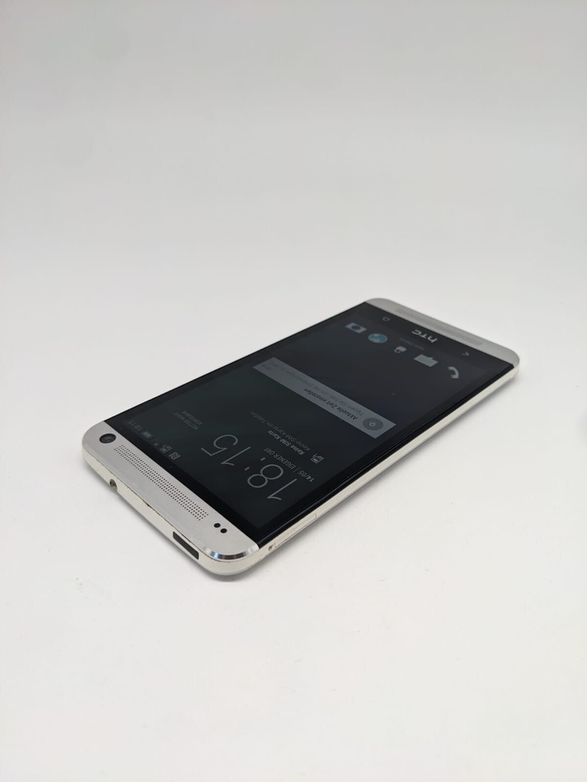 HTC One M7 PNO7100 Silber Smartphone | TOP DISPLAY | OHNE SIMLOCK