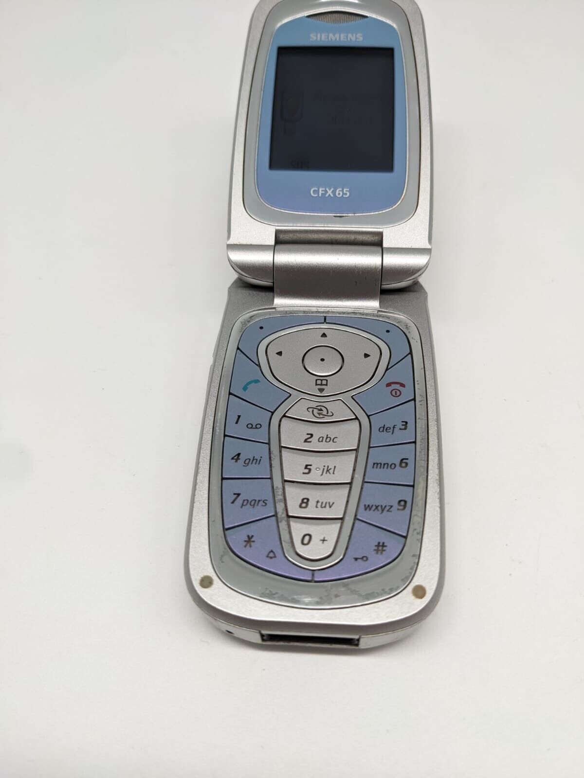 Siemens CFX65 Blau Klapphandy Retro Vintage | VOLL FUNKTIONSFÄHIG