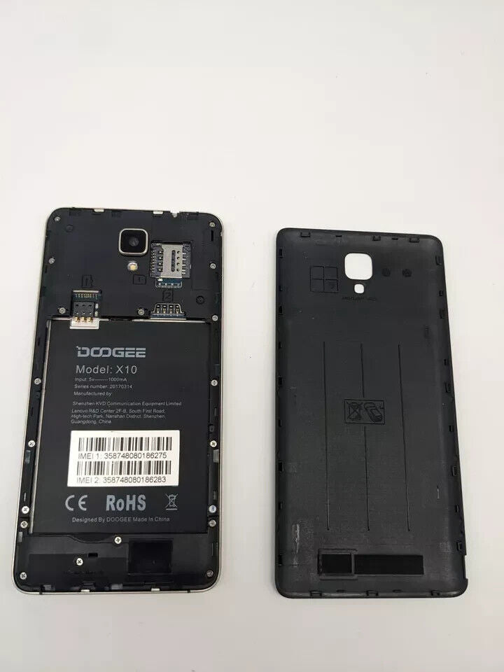 Doogee X10 Schwarz Smartphone | OHNE AKKU | UNGETESTET