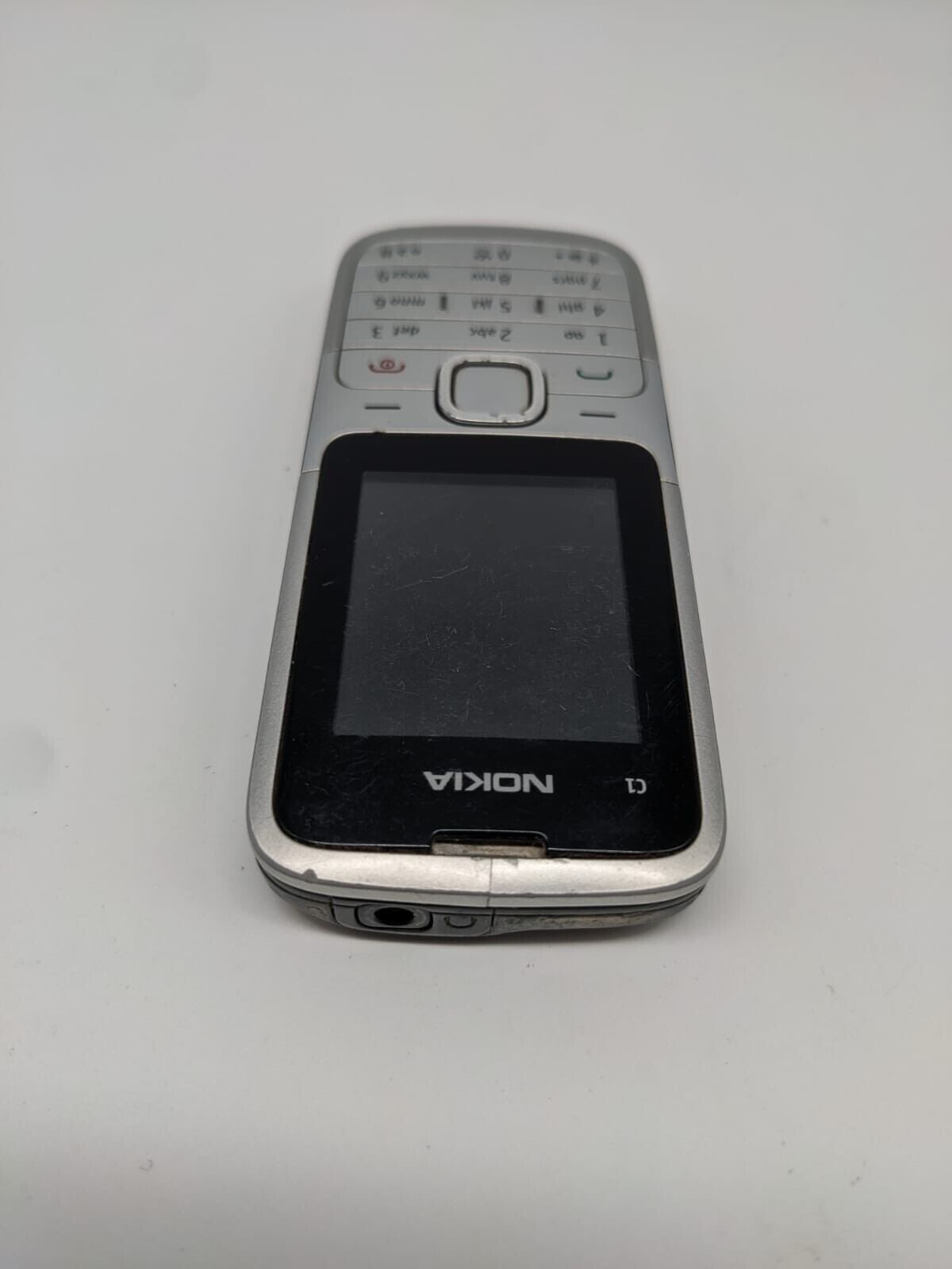 Nokia C1-01 RM-607 Silber Handy | OHNE SIMLOCK | FUNKTIONIERT