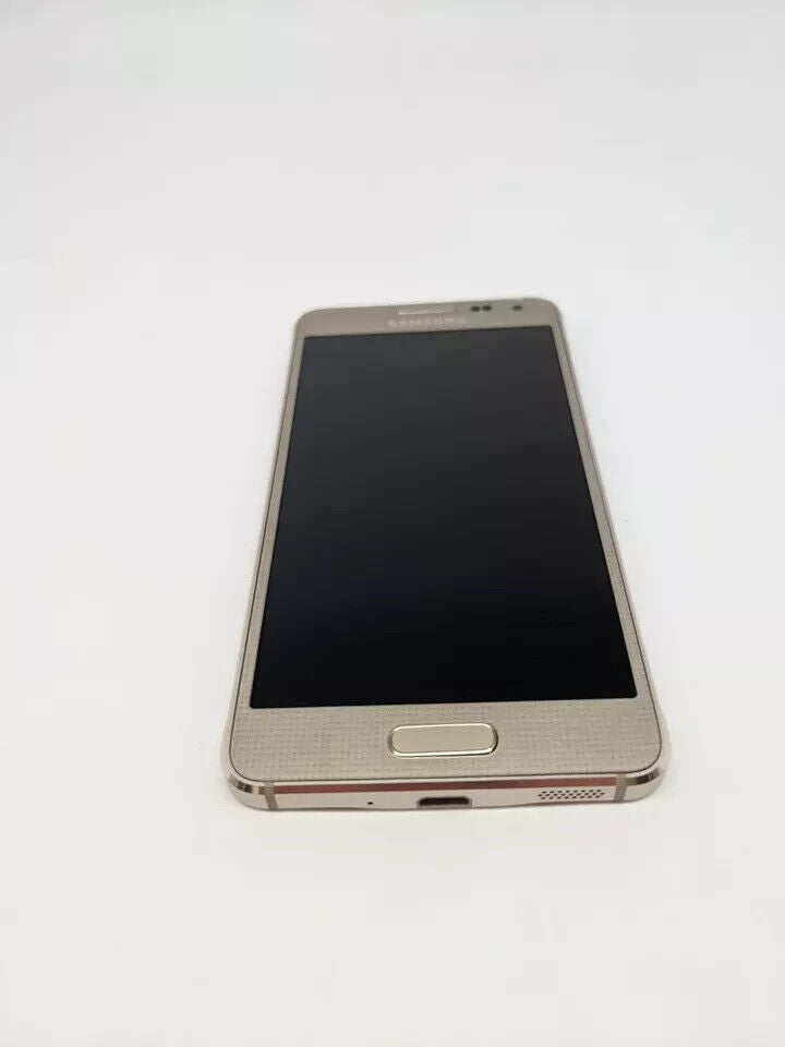 Samsung Galaxy Alpha SM-G850F Gold Smartphone | TOP DISPLAY | UNGETESTET