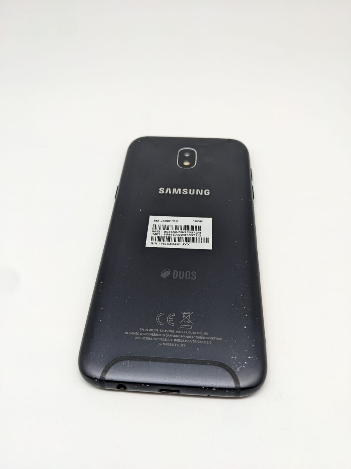 Samsung Galaxy J5 2017 SM-J530F/DS Schwarz Smartphone | TOP DISPLAY