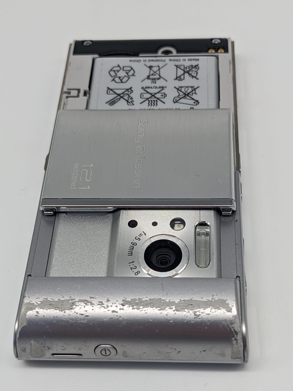 Sony Ericsson Satio U1i Silber Handy | OHNE SIMLOCK | VOLL FUNKTIONSFÄHIG