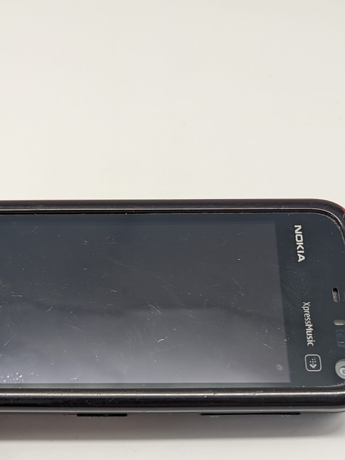Nokia Xpress Music 5800d Schwarz Rot Handy | OHNE SIMLOCK