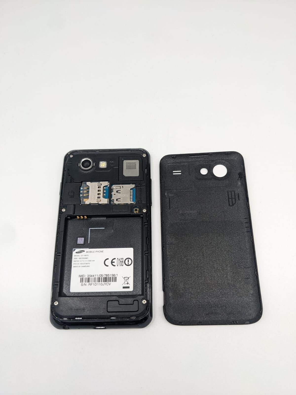 Samsung Galaxy S Advance GT-I9070 Schwarz Smartphone | OHNE AKKU | OHNE SIMLOCK