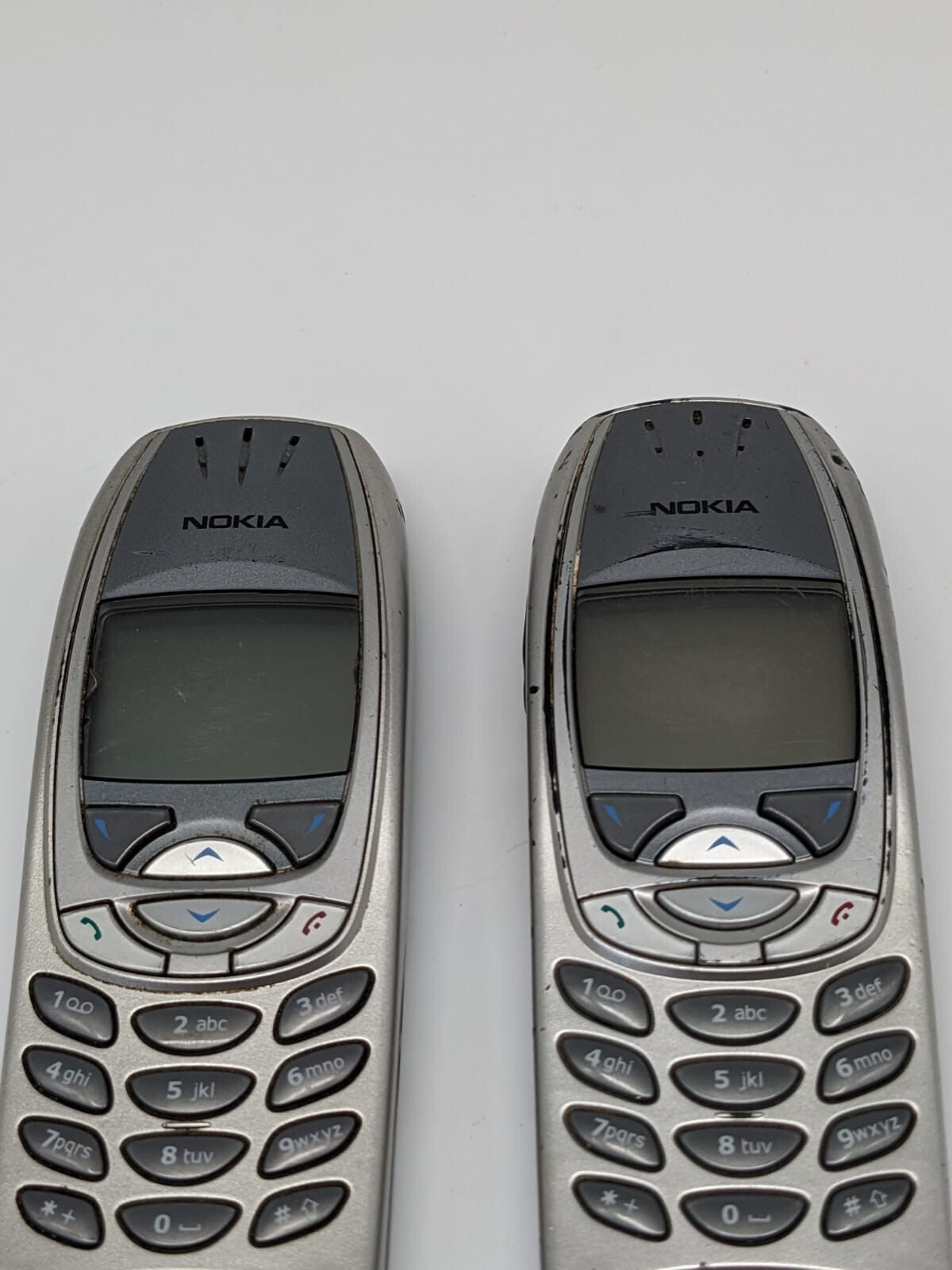 2x Nokia 6310i Silber Handy Teilespender Ersatzteile