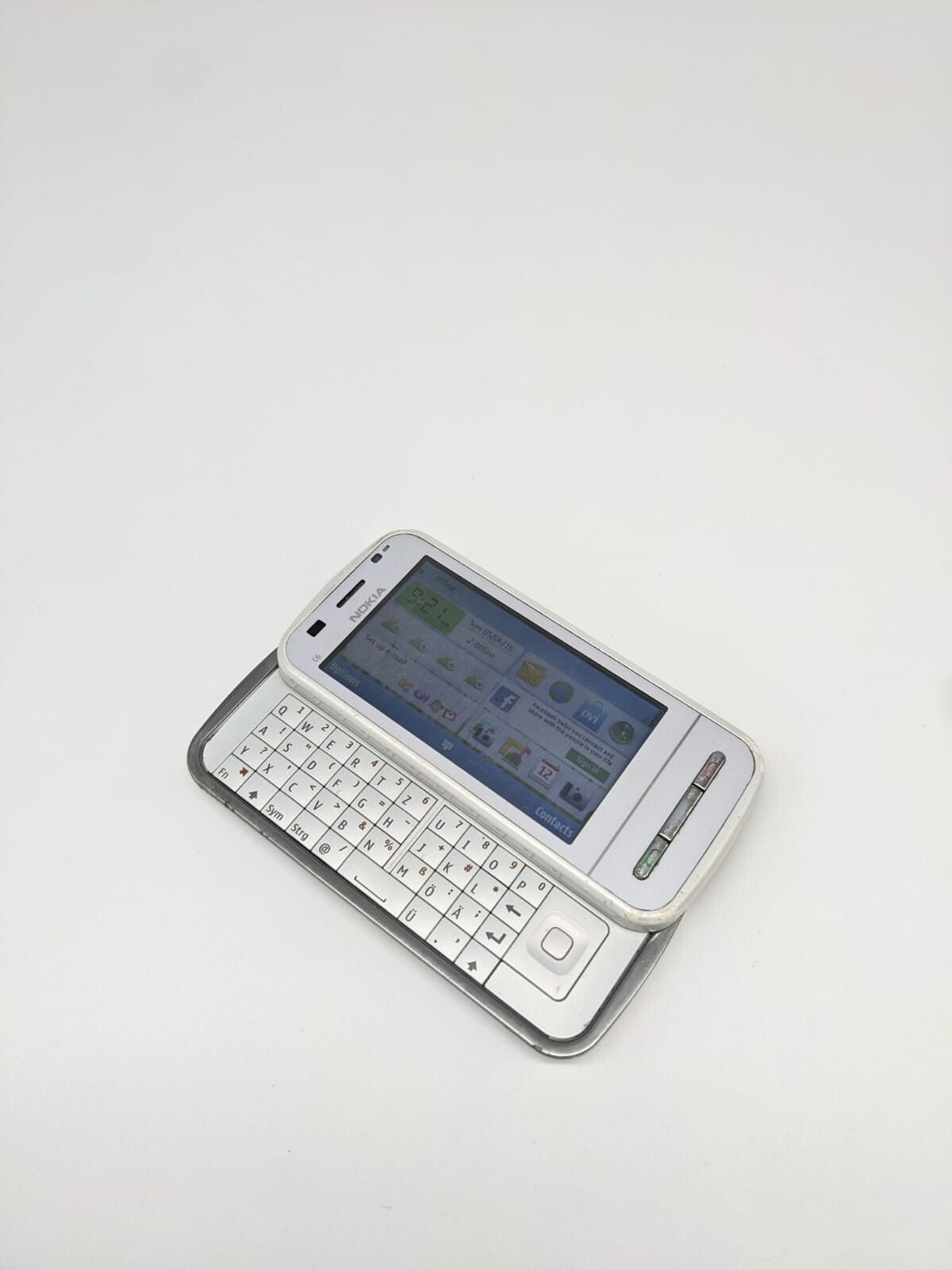 Nokia C6 Weiß Handy QWERTZ Organizer | OHNE SIMLOCK