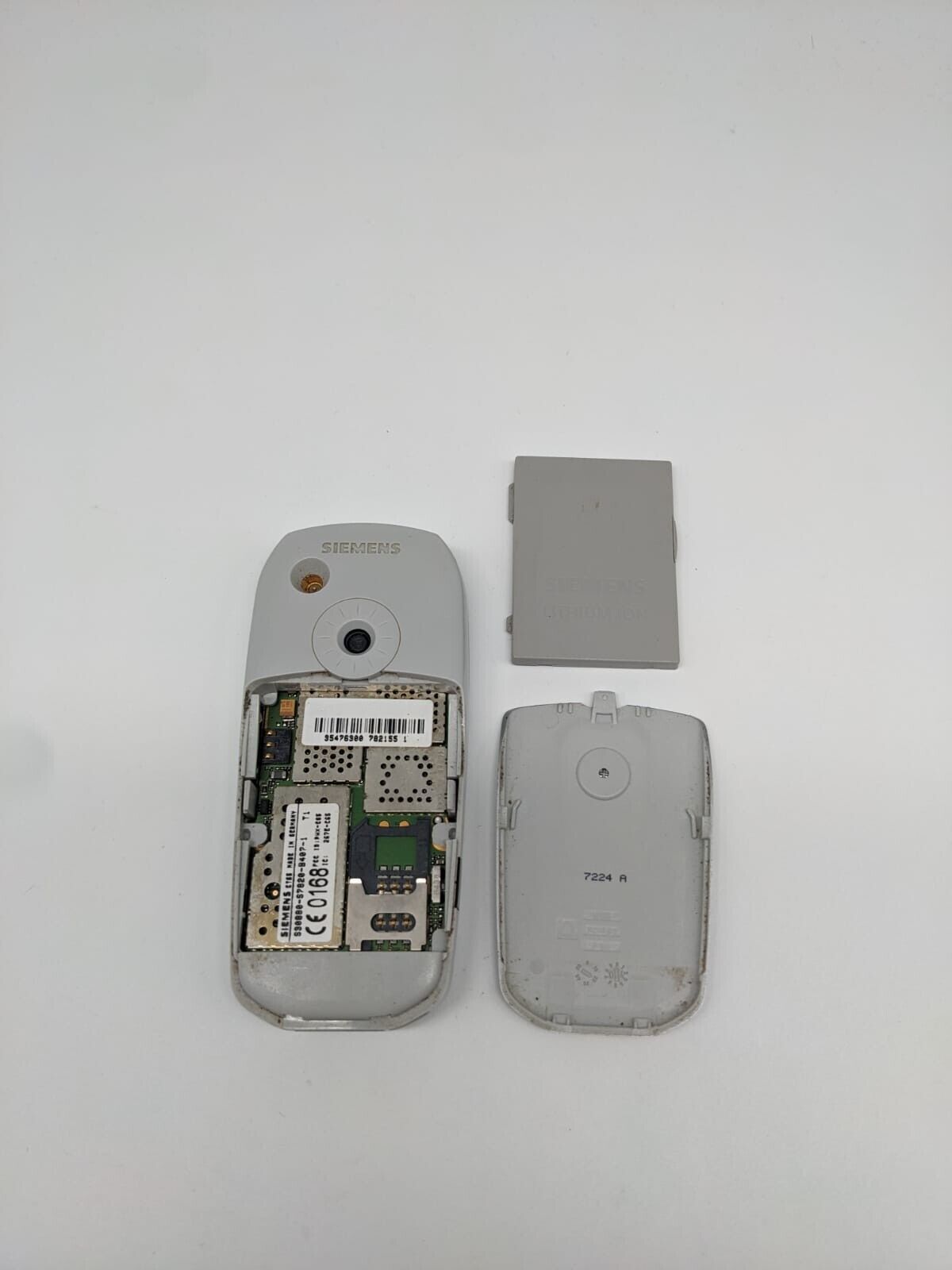 Siemens CT65 Handy Silber Rot Vintage | OHNE SIMLOCK