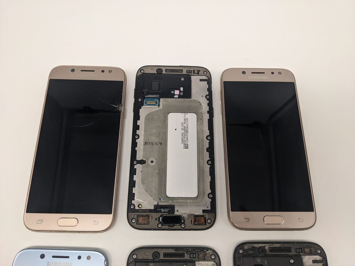 6x Samsung Galaxy J5 2017 J530F Konvolut Sammlung Posten | DEFEKT | UNGETESTET