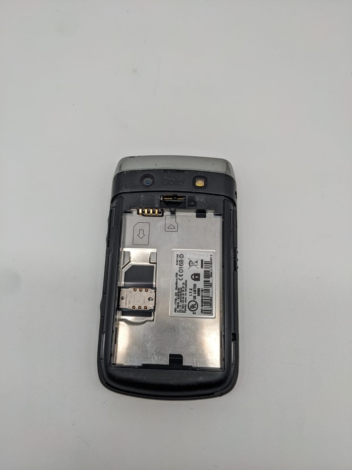 Blackberry Bold 9700 Schwarz | OHNE AKKU | UNGETESTET