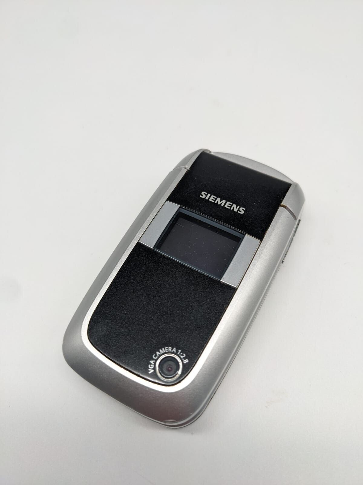 Siemens CF75 Klapphandy Schwarz Silber | OHNE AKKU | OHNE SIMLOCK | FUNKTIONIERT
