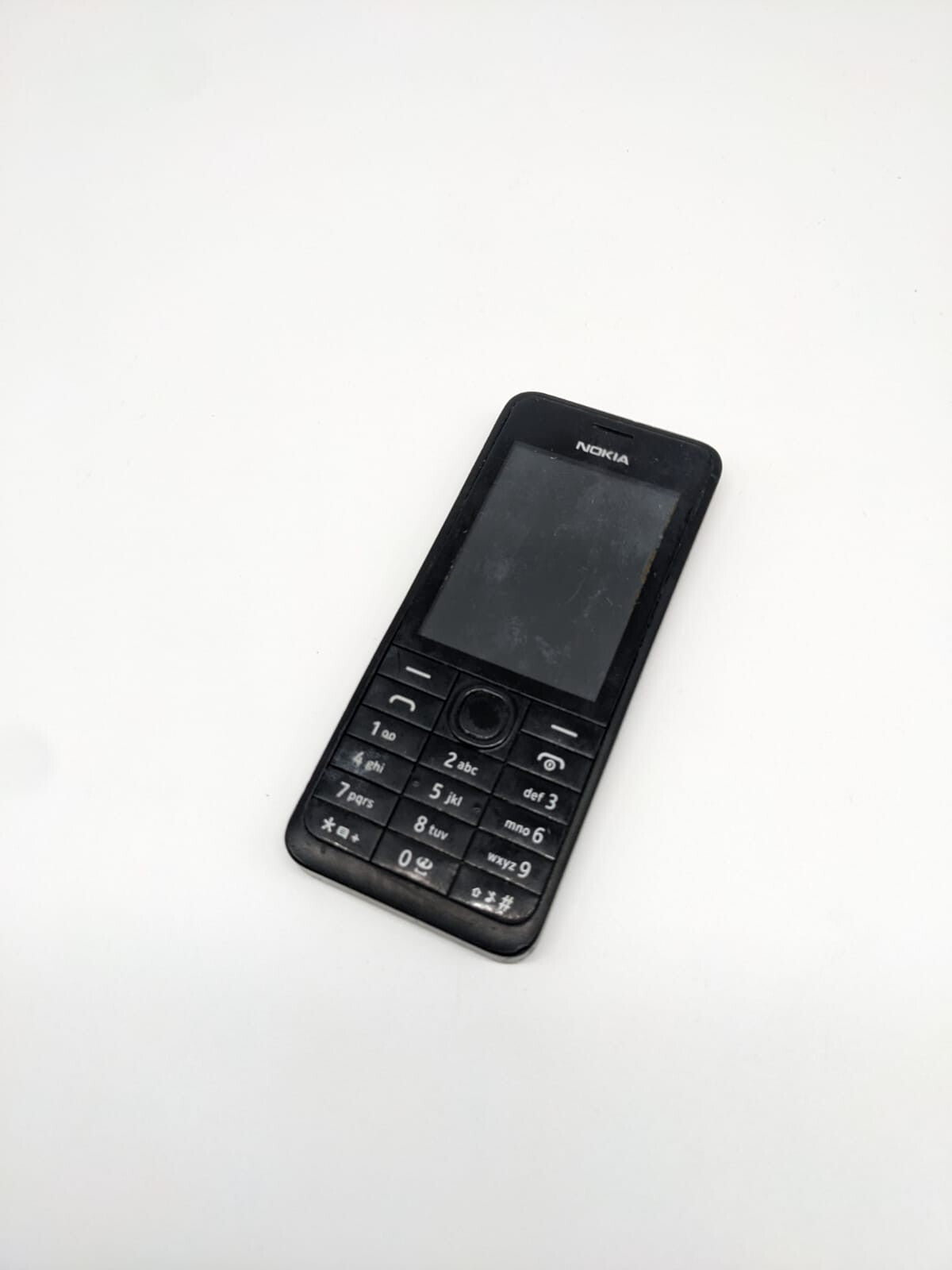 Nokia 301 RM-840 Schwarz Handy | OHNE SIMLOCK | OHNE AKKU | FUNKTIONIERT