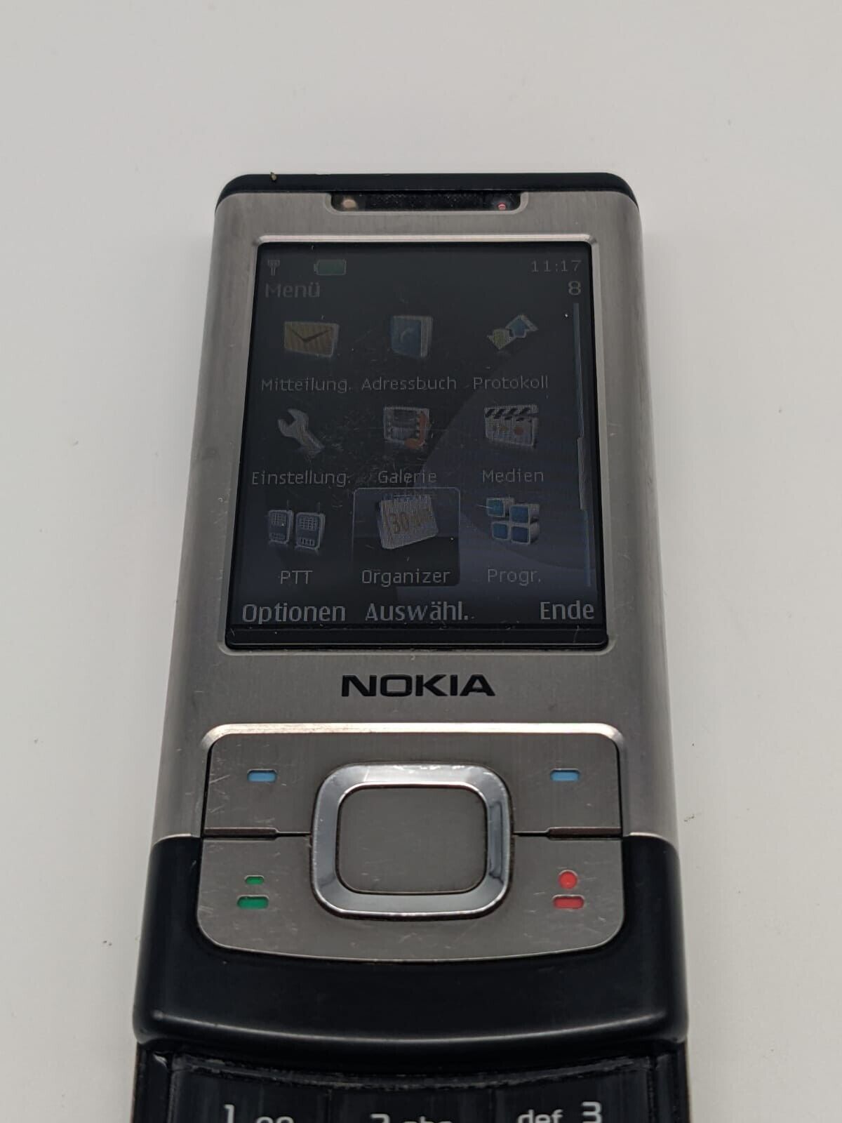 Nokia 6500s RM-240 Slide Silber Retro Vintage | OHNE SIMLOCK