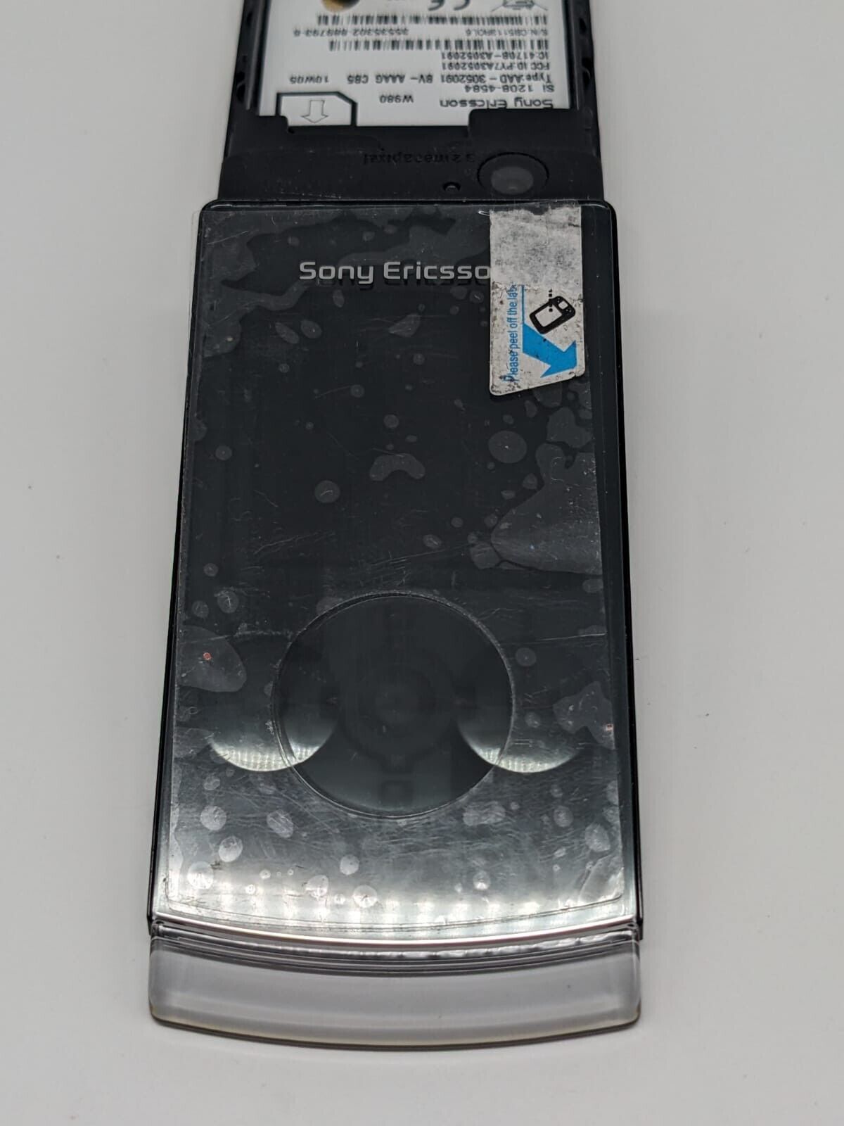 Sony Ericsson W980 Schwarz Handy | OHNE AKKU | TOP ZUSTAND | FUNKTIONIERT