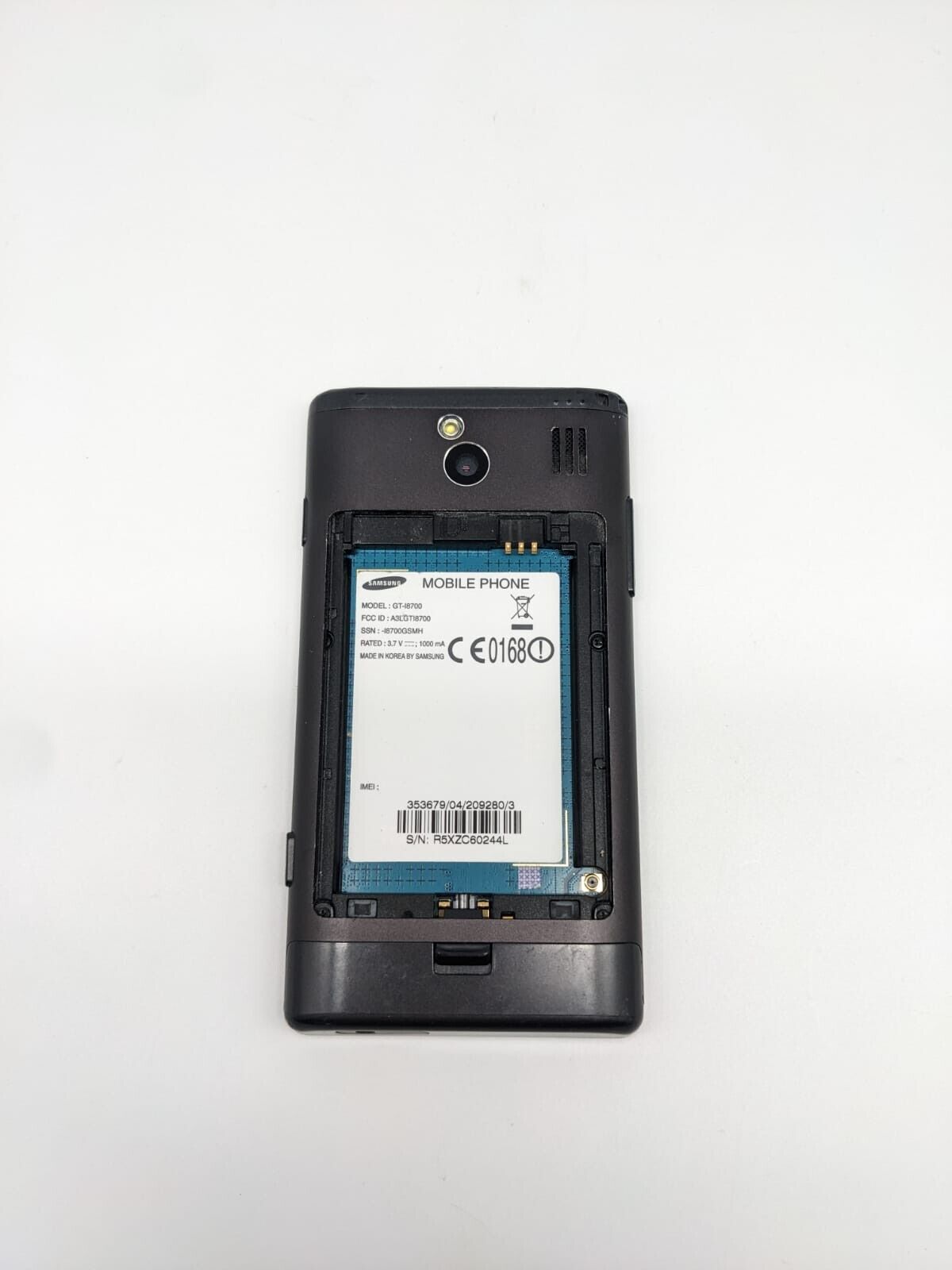 Samsung Omnia 7 GT-I8700 Schwarz Smartphone | OHNE AKKU | UNGETESTET